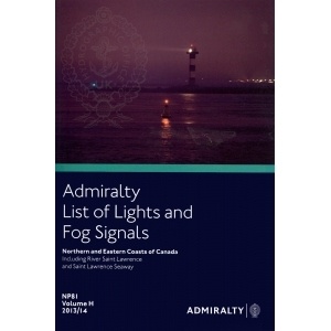 NP81 Vol H Admiralty List of Lights and Fog Signals - West Atlantic