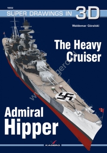 The heavy cruiser Admiral Hipper