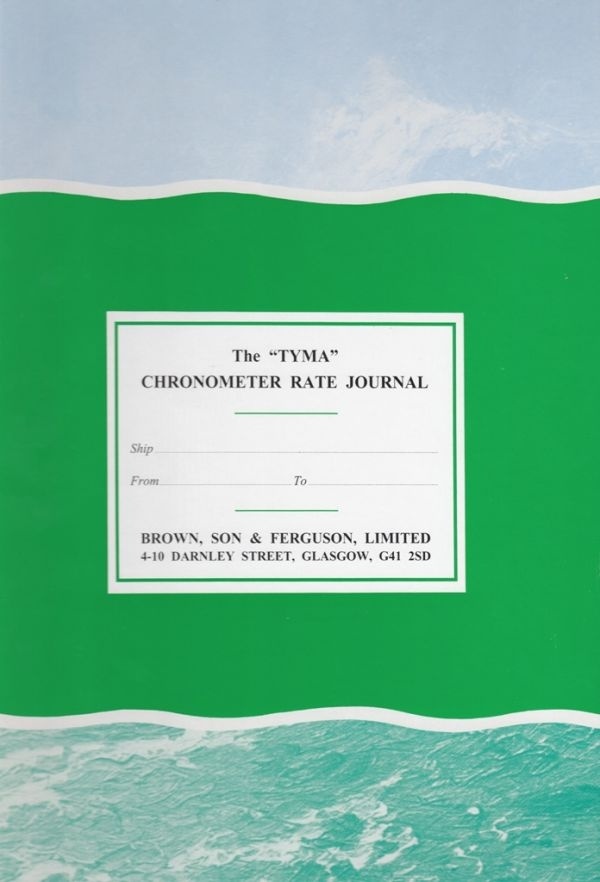 Chronometer Rate Journal "Tyma"