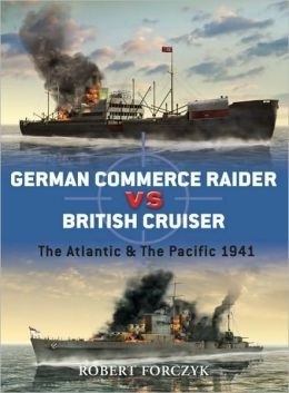 German Commerce Raider vs British Cruisers