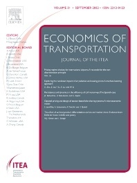 Economics of Transportation (PRINT ANNUA INSTITUTIONAL SUBSCRIPTION)
