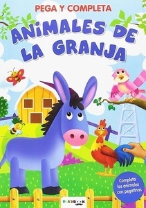 La granja. Pega y completa