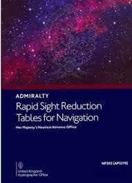 NP303(3) Rapid Sight Reduction Tables Volume 3