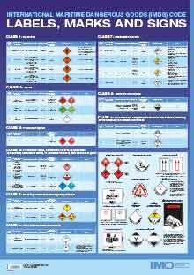 II223E  Poster: IMDG Code Labels, Marks & Signs