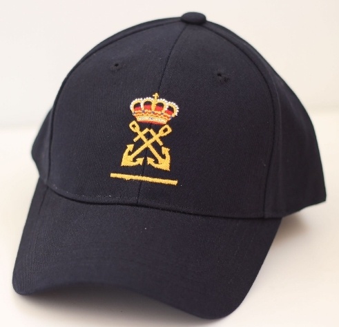 Gorra azul de Patrón de Embarcaciones de Recreo