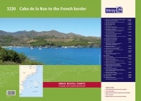 3220 Cabo de la Nao to the French border Chart Atlas