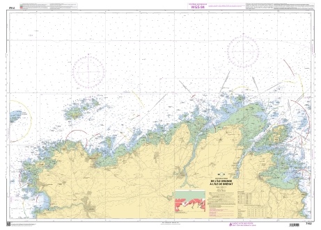 7152 - De l'Ile Grande à l'Ile de Bréhat "1:48700"