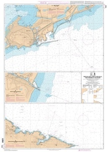7434 Port de Sète, Port de Port-la-Nouvelle, Ports de Port-Vendres et Collioure "3188. 1:15000. 1:15000"