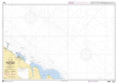 7485 - Des Iles du Salut à Cabo Orange "1:300,000"