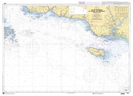 7031 - De l'Île de Penfret au Plateau des Birvideaux "1:50000"